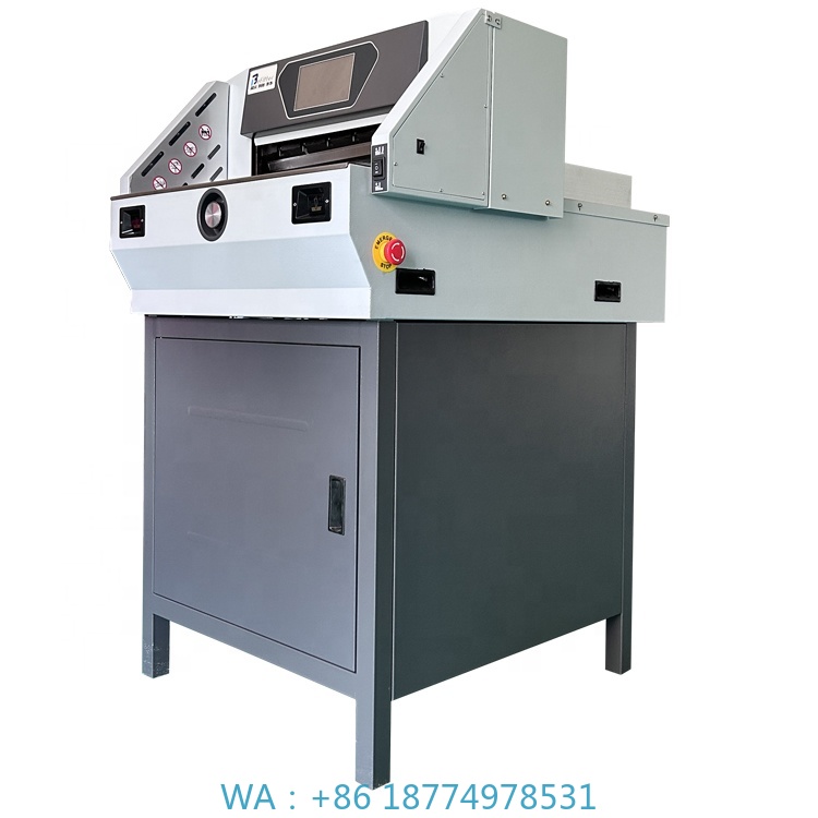 Paper Cutting Guillotine - Paper Automatic Cutter Cutting MachineE490T Factory