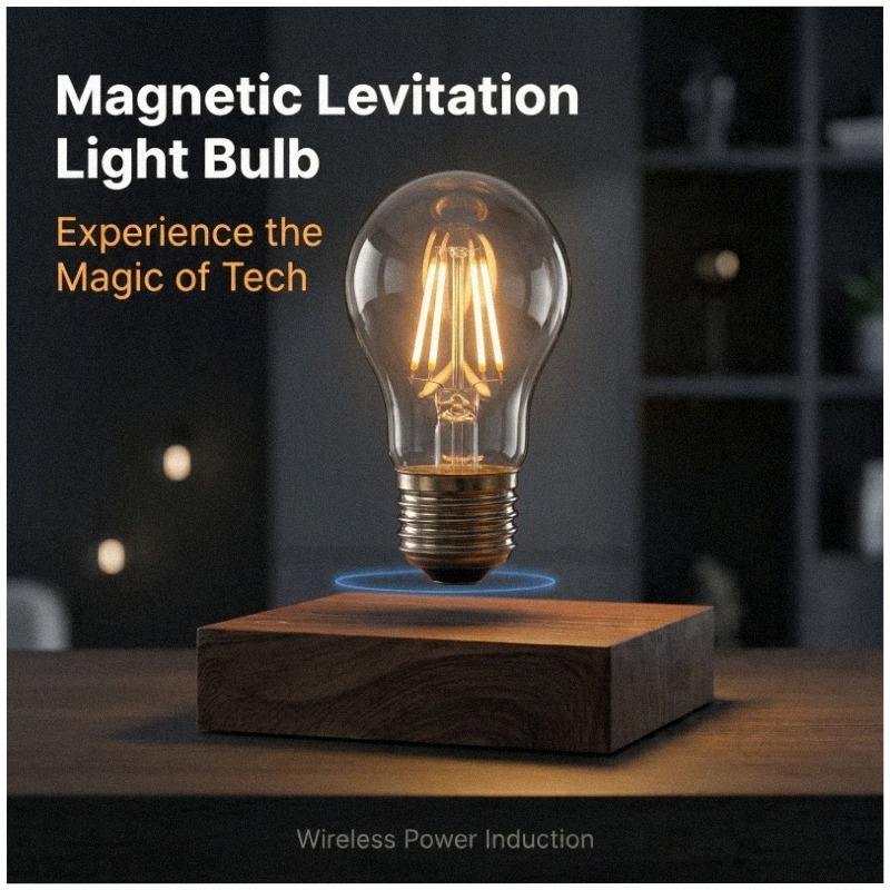 Office And Tech - Magnetic Levitating Floating Wireless LED Light