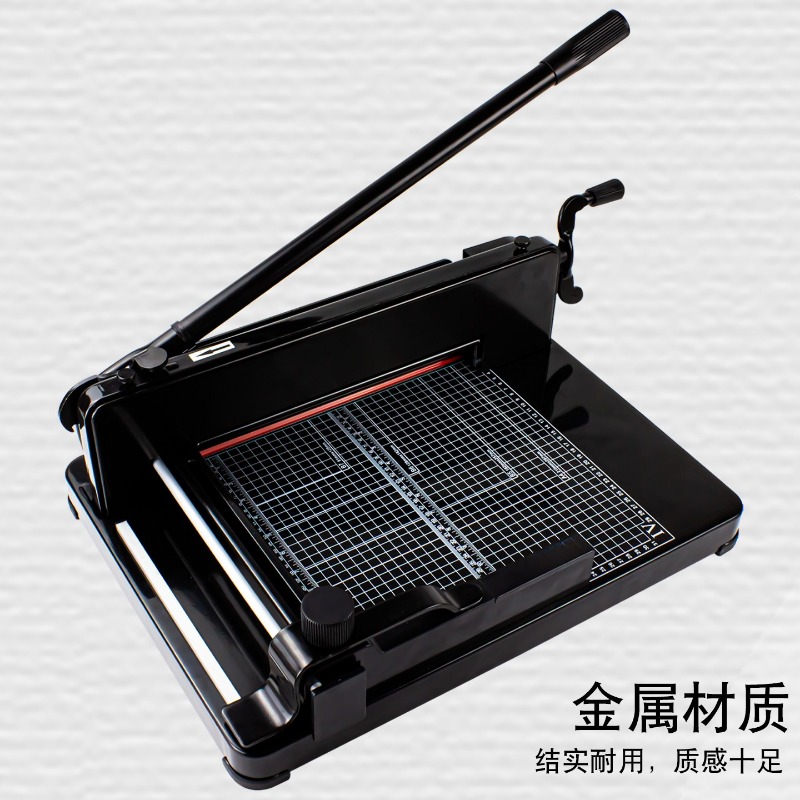 Paper Cutting Guillotine - Handheld Heavy‑Duty Manual Paper Cutter, Thick