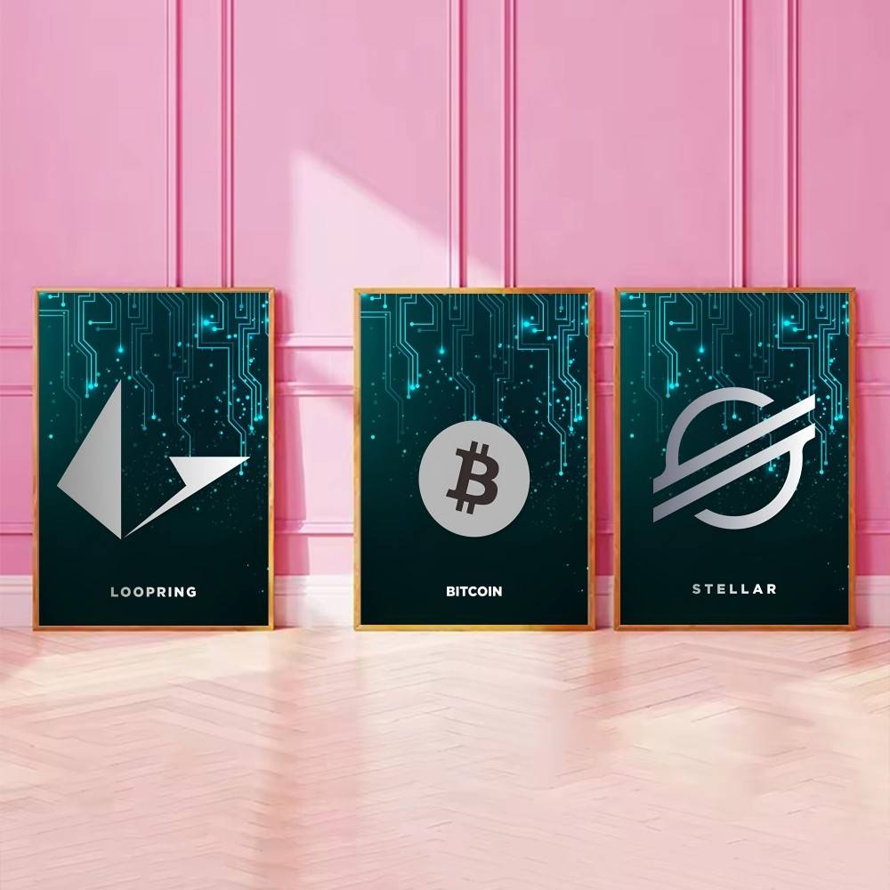 Tech Circuit Crypto Symbol Pos - đánh giá và giá Office Print Tech
