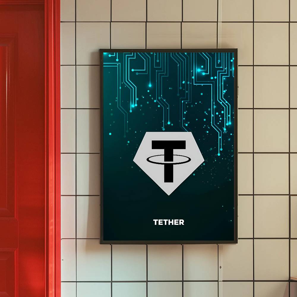 Tech Circuit Crypto Symbol Pos - đánh giá và giá Office Print Tech