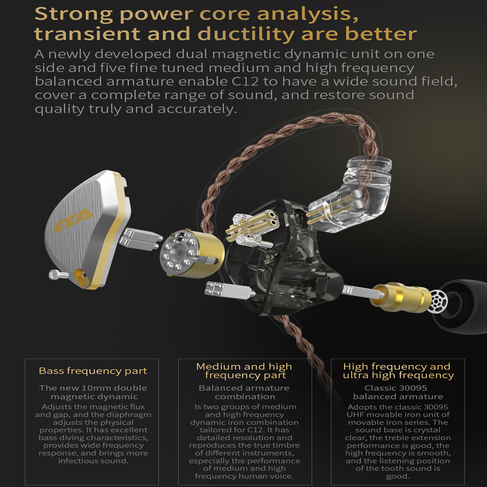 CCA C12 in Ear Metal Headphone - đánh giá và giá Office Tech Essentials