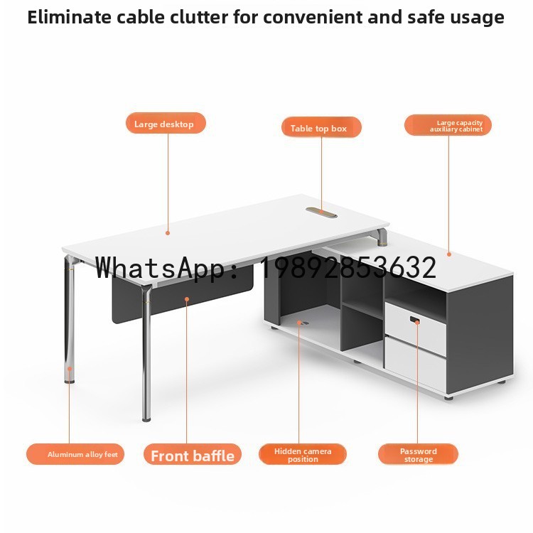 YFY Office Desk Simple Modern  - đánh giá và giá Office Tech Furniture