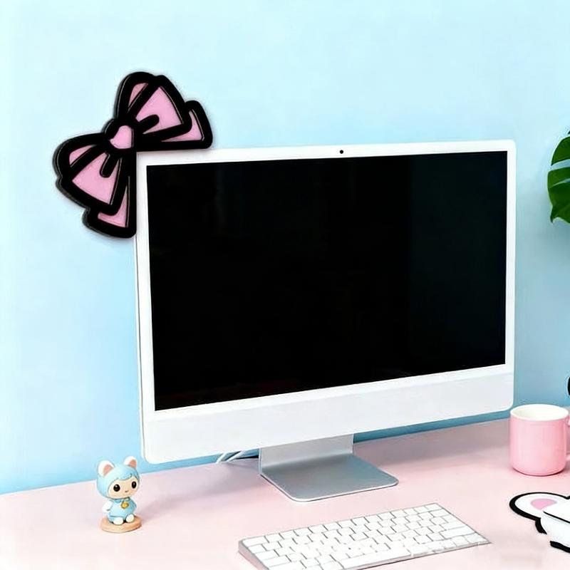 New 1/2Pcs Wooden Bowknot PC A - đánh giá và giá Office Desk Tech Accessories