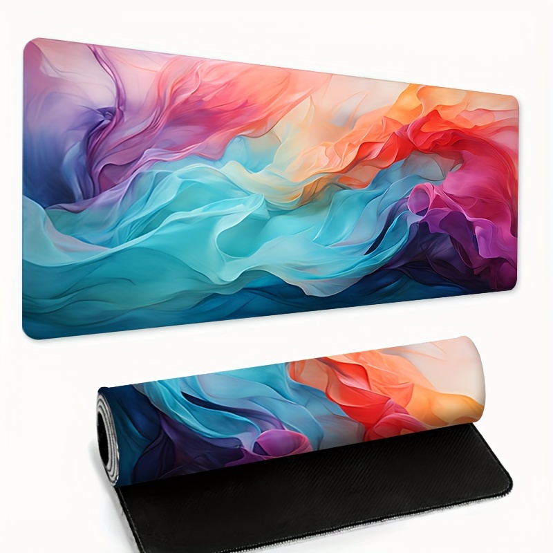 Large Abstract Color Mouse Pad - đánh giá và giá Office Desk Tech Accessories