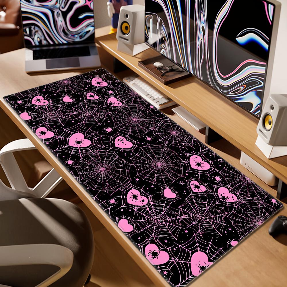 90x40 White or Pink Spiderweb  - đánh giá và giá Office And Tech