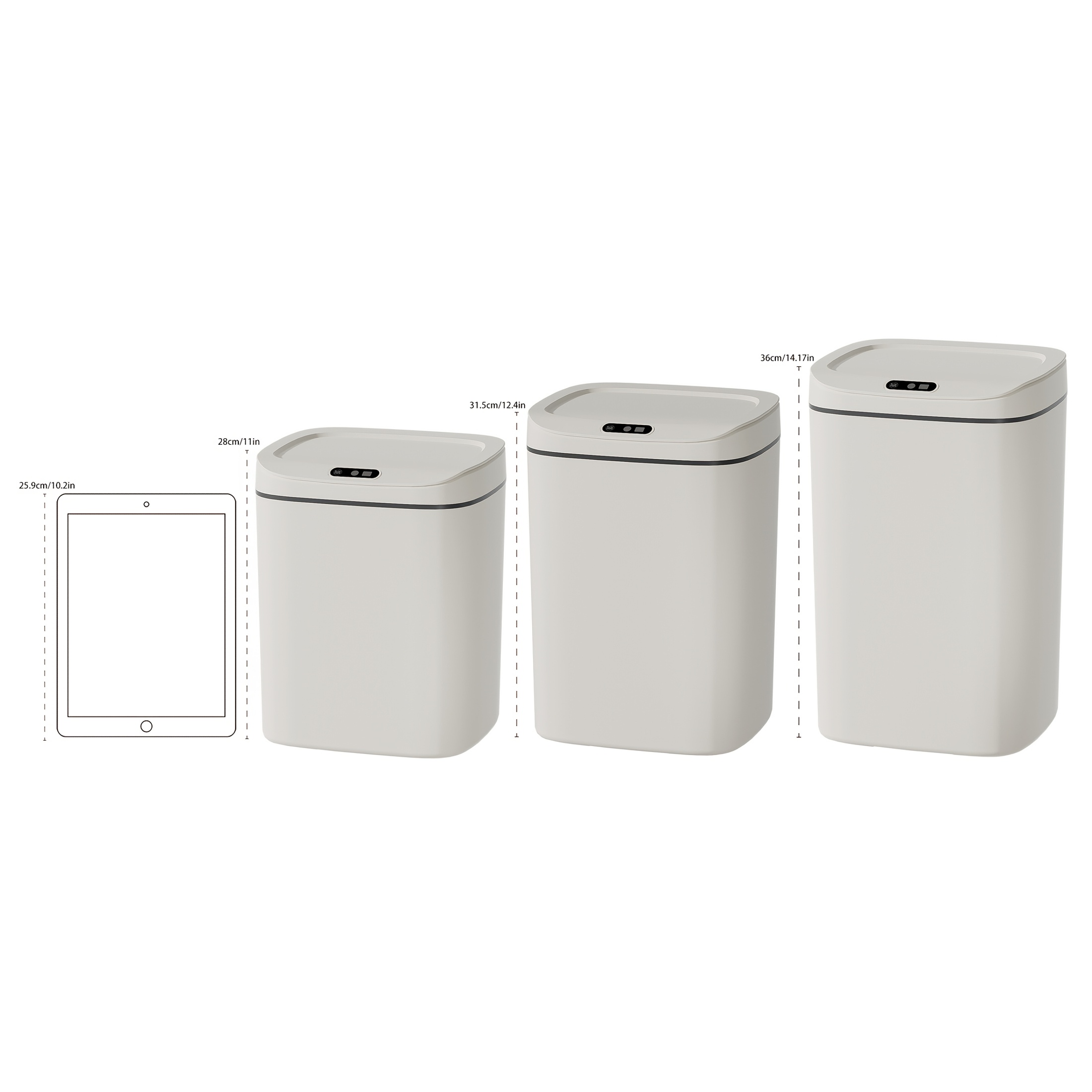 Hands-Free Smart Trash Can wit - đánh giá và giá Office Tech Essentials