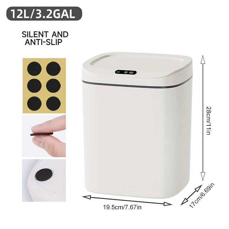 Hands-Free Smart Trash Can wit - đánh giá và giá Office Tech Essentials