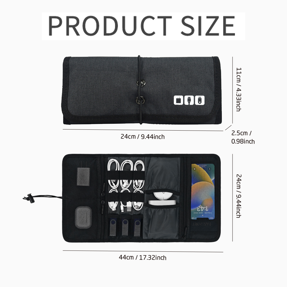 Tech Organizer Bag Cable Stora - đánh giá và giá Office And Tech