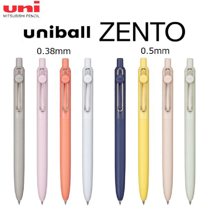 Uni-ball ZENTO Gel Pen 0.38mm/ - đánh giá và giá Office Tech Essentials