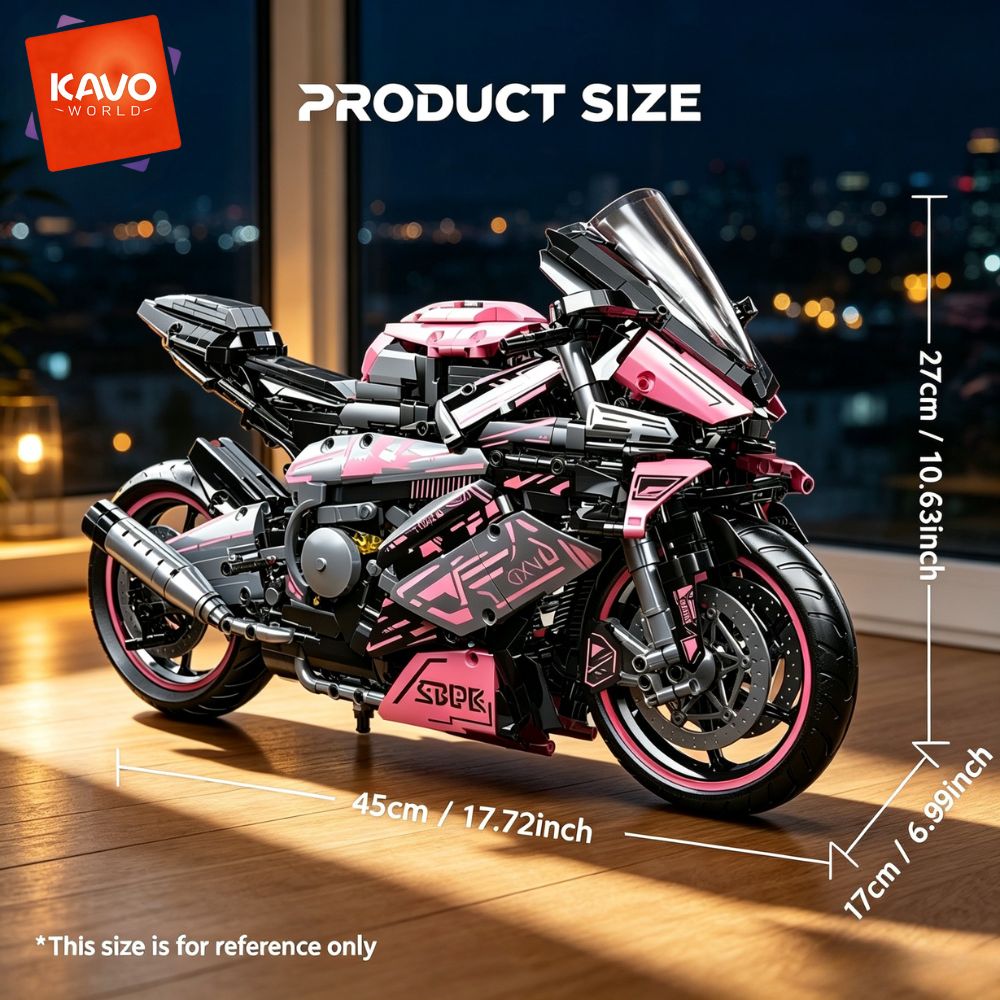 KAVOWORLD 1:5 Large Scale Moto - đánh giá và giá High Tech Office Room