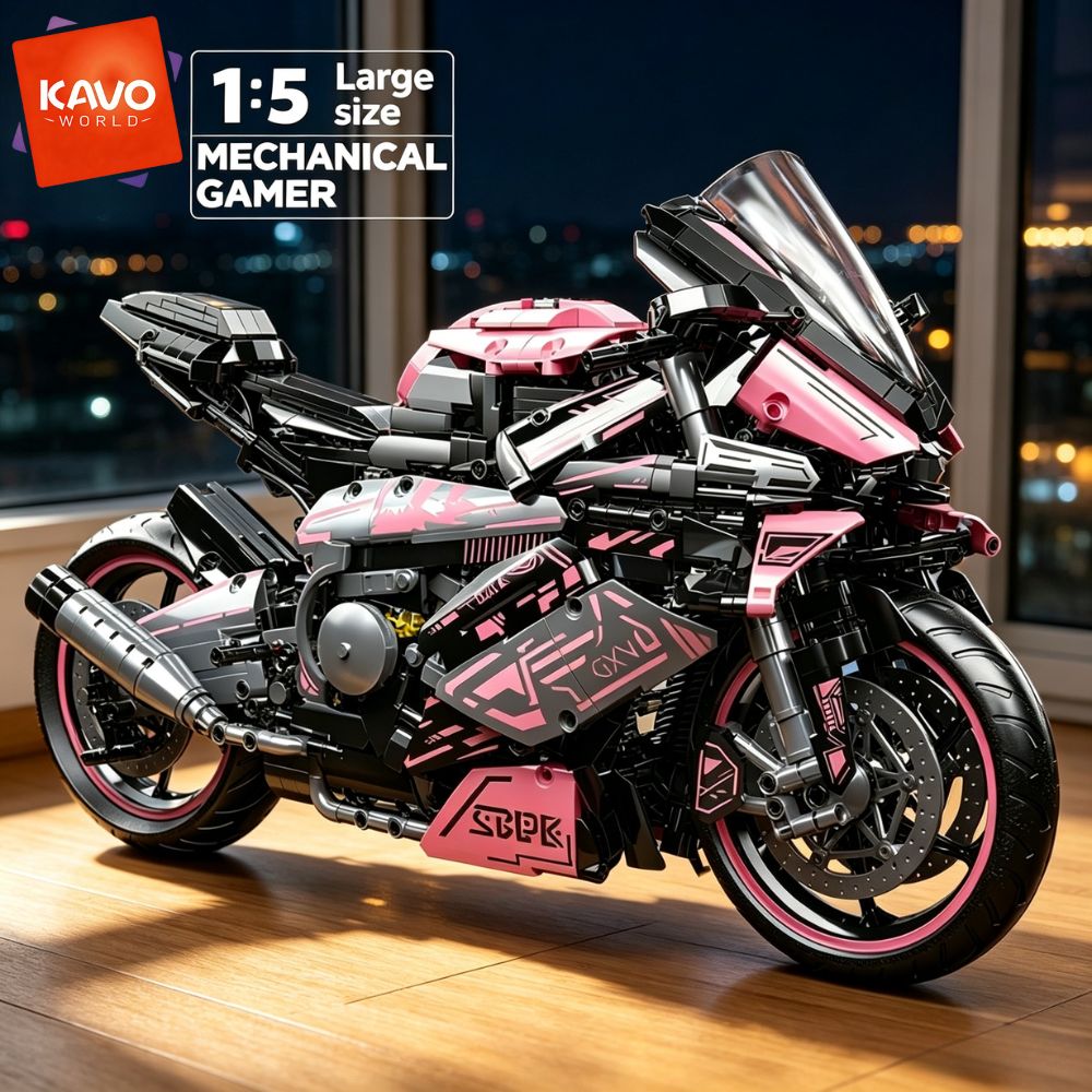 KAVOWORLD 1:5 Large Scale Moto - đánh giá và giá High Tech Office Room