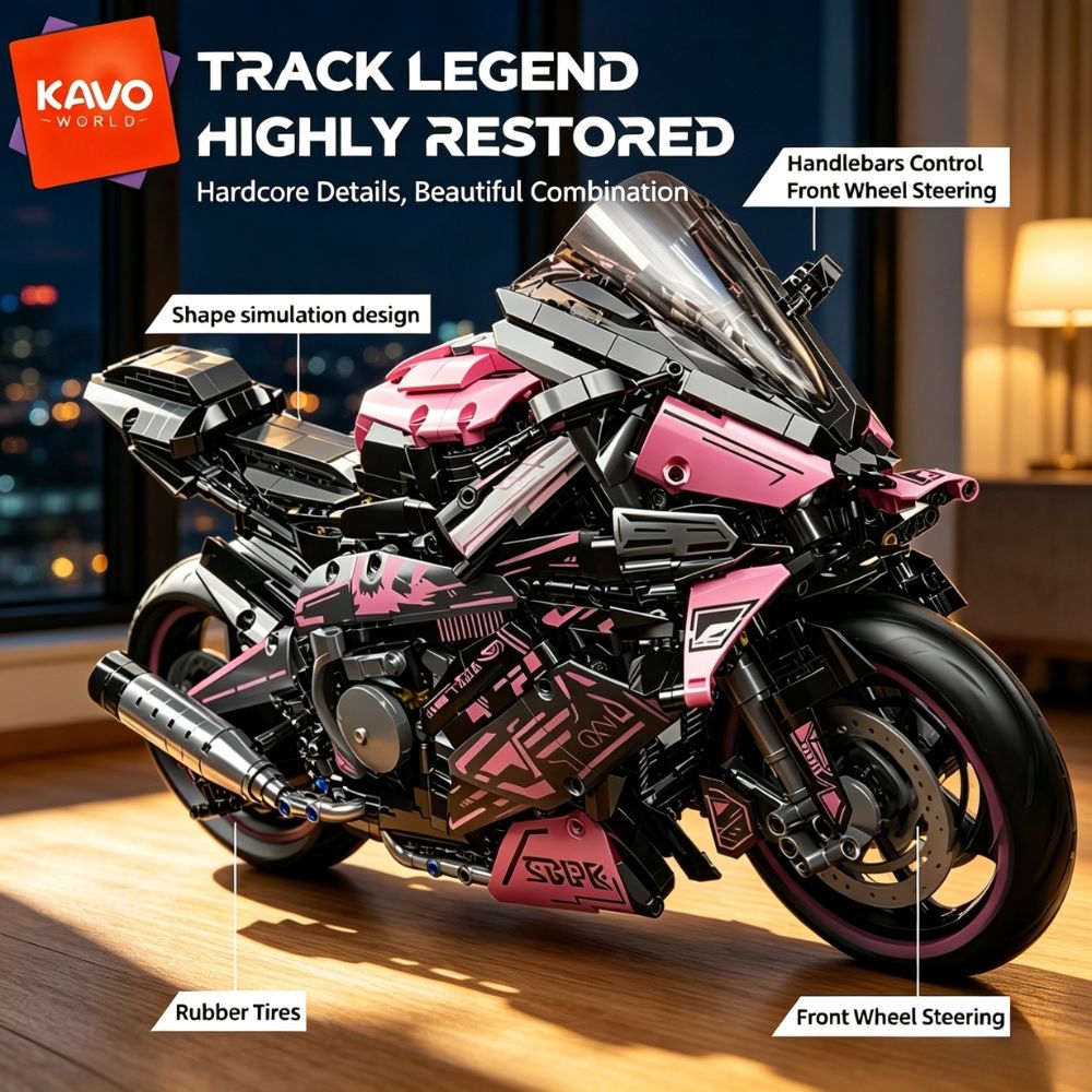 KAVOWORLD 1:5 Large Scale Moto - đánh giá và giá High Tech Office Room