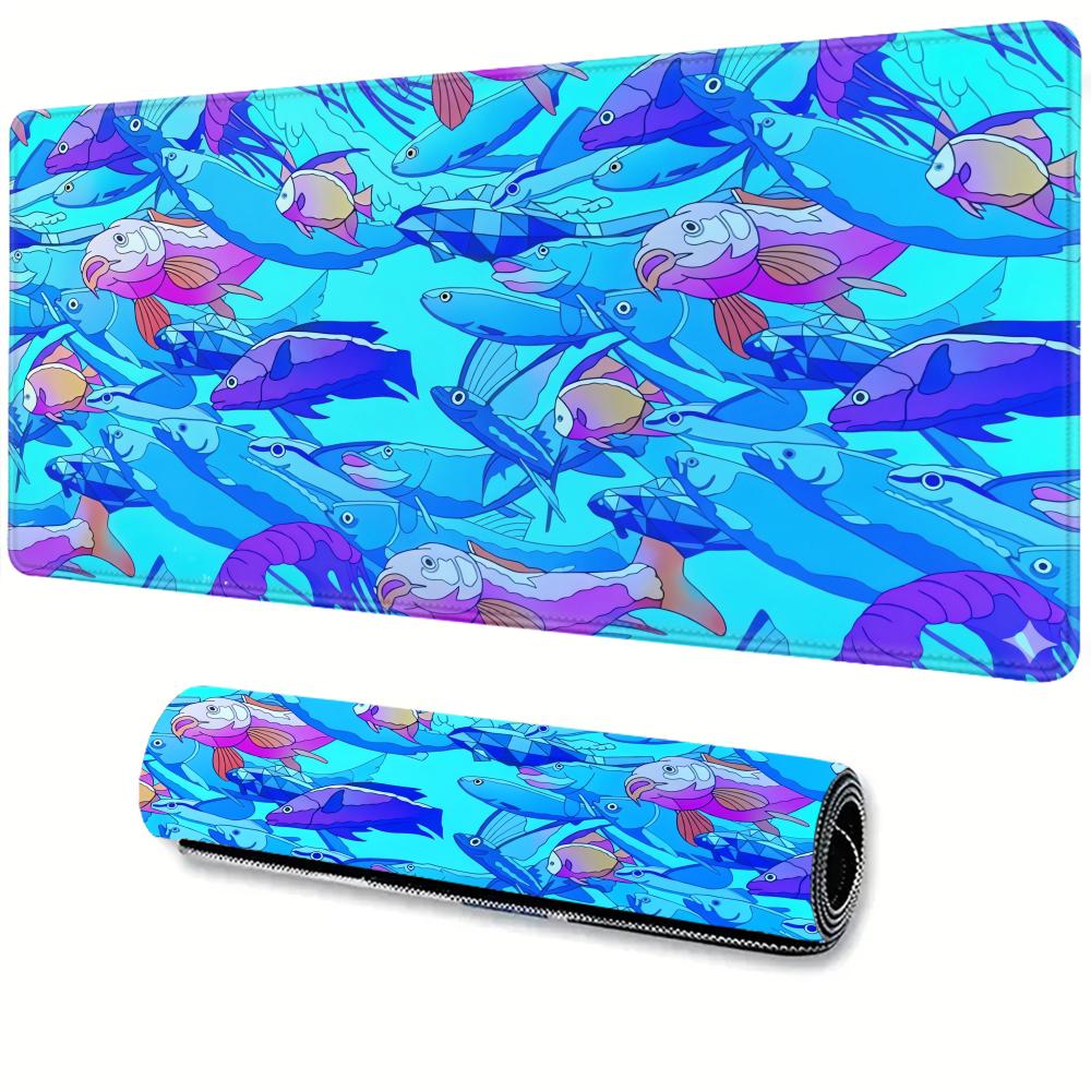 HD Printing Fish Rubber Mouse  - đánh giá và giá Office Desk Tech Accessories